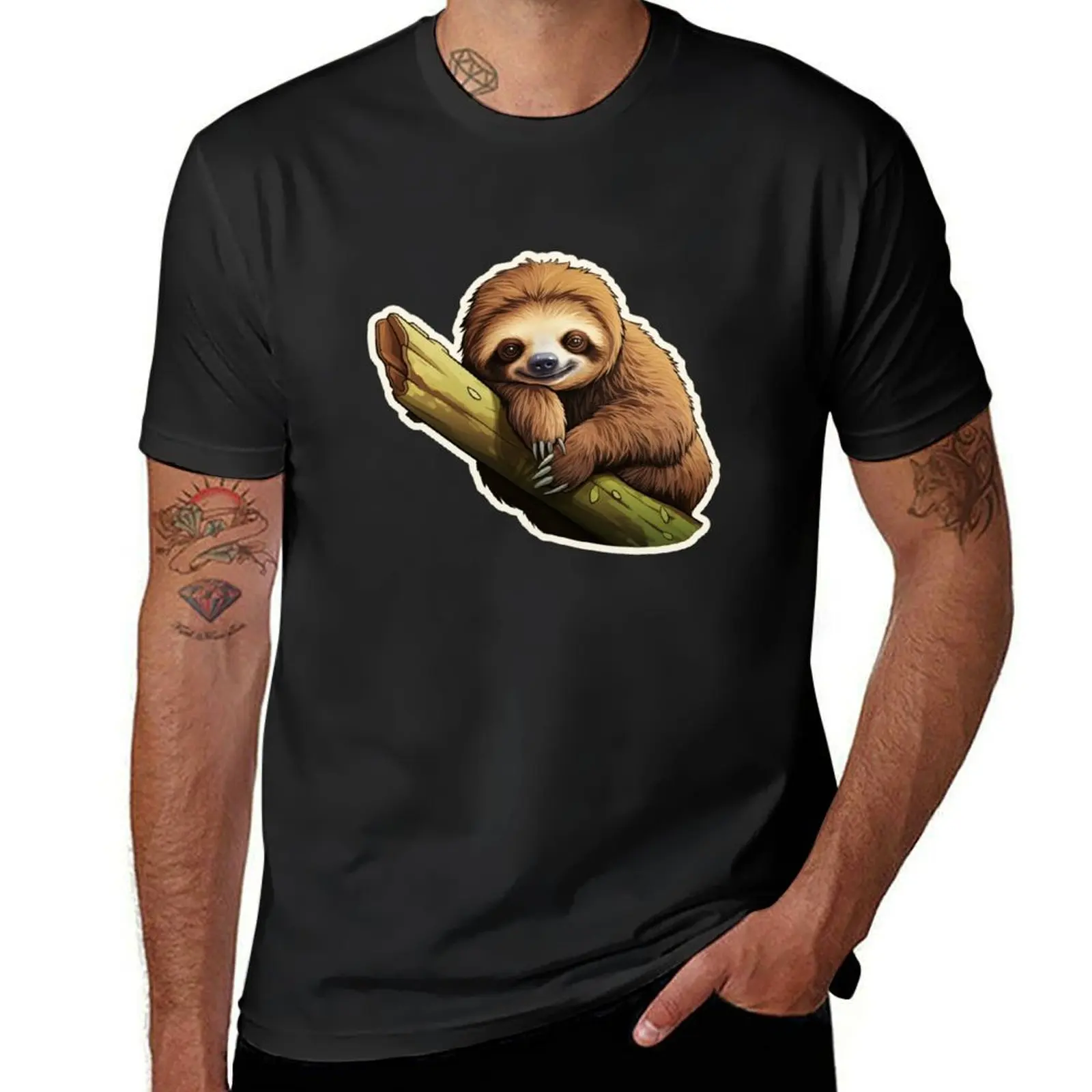 Join the Sloth Squad: Dress Slow & Cozy with Redbubble Gear T-Shirt shirts graphic tees oversizeds mens white t shirts