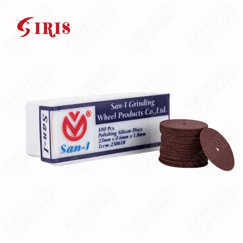 

1Box San-I Dental Technician Materials Thin Thick Polishing Wheel Grinding Resin Disc Separation Wheel for Dental Lab