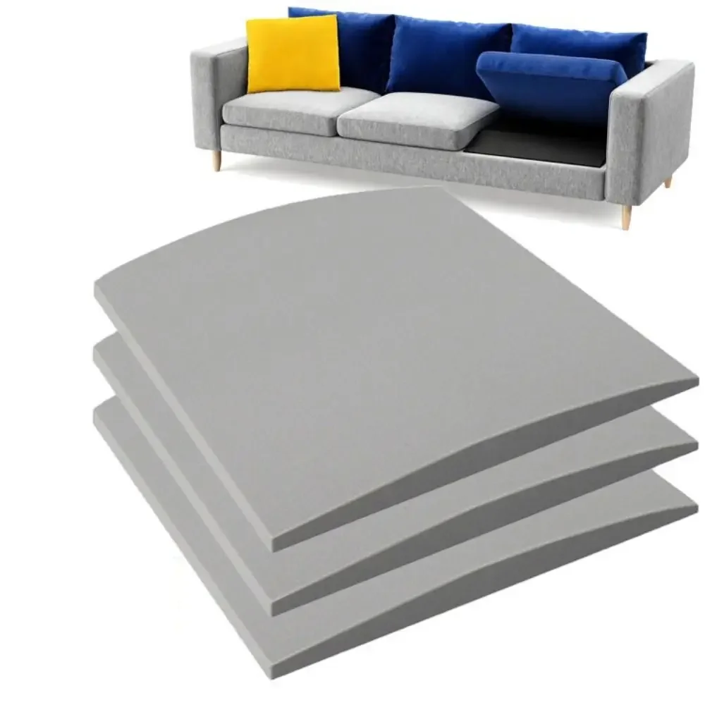 Durable Sponge Couch Cushion Support High Resilience Square Large Size Sofa Cushion Support 50X50cm Furniture Seat Repair Home