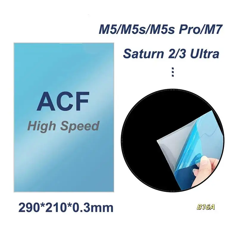 2Pcs ACF Release Film For Elegoo Saturn 2 3 Ultra SLA LCD 3D Printer ACF Release Film