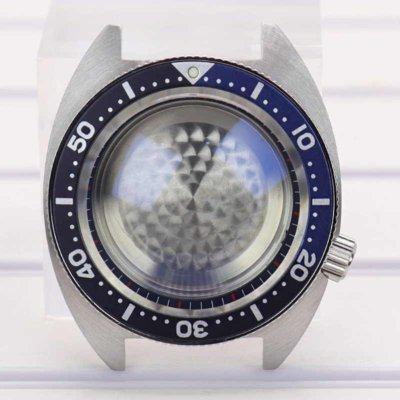 

41mm Men's Watch Case Unidirectional Bezel For NH35 NH36 NH34/38 4R36 NH70 automatic movement 28.5mm Dial Sapphire Crystal Glass