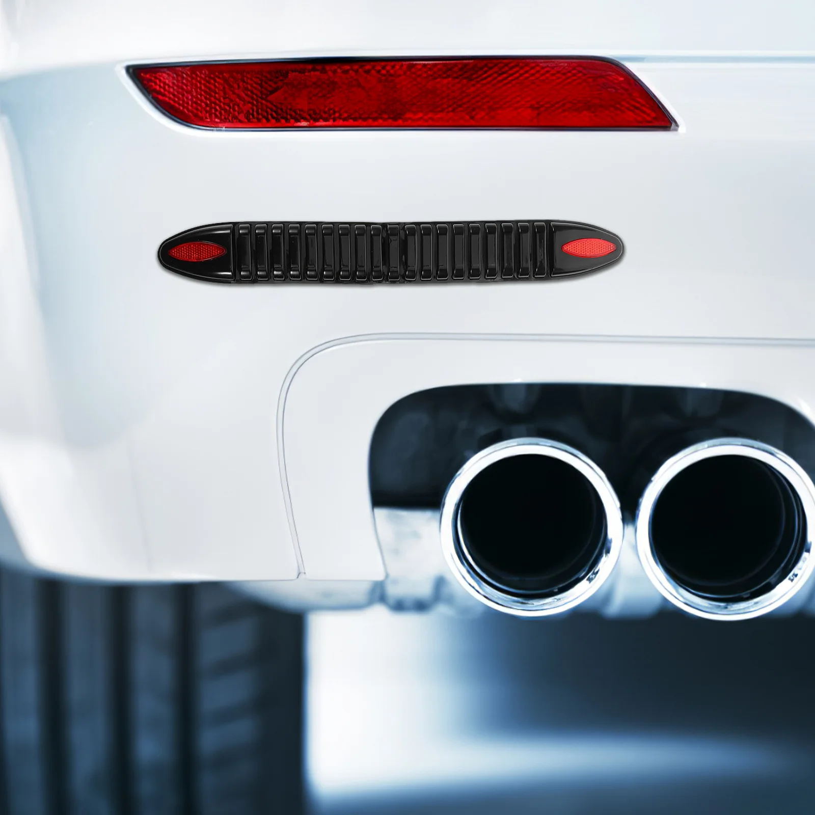 

4pcs Car Bumper Protector Pvc Anti-Collision Strip Front Rear Bumper Guard Scratch Resistant Durable Auto Exterior Accessories