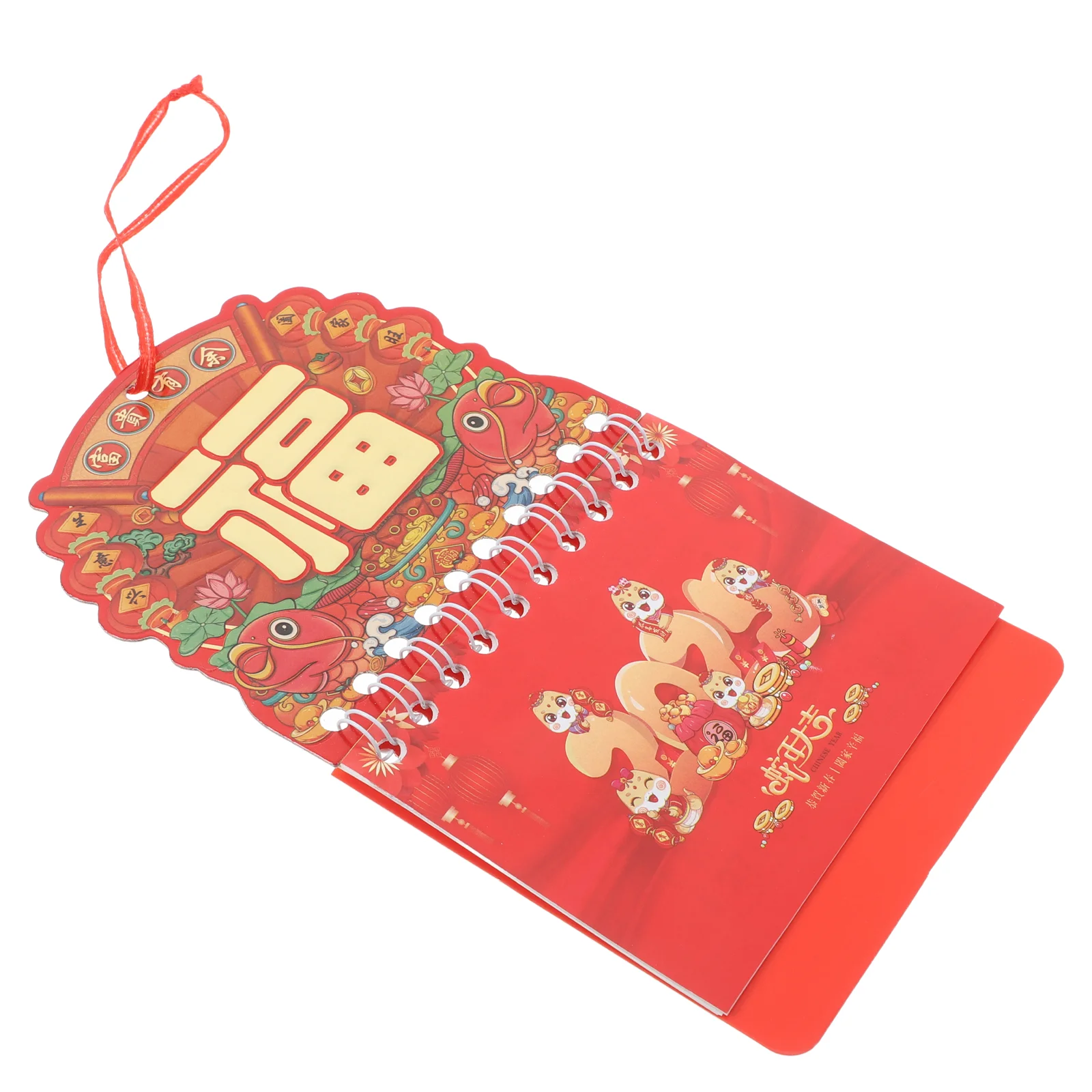 

Tag Calendar Flip Schedule Planner Zodiac Snake Desk Business Chinese Lunar Hanging The Year of Paper New