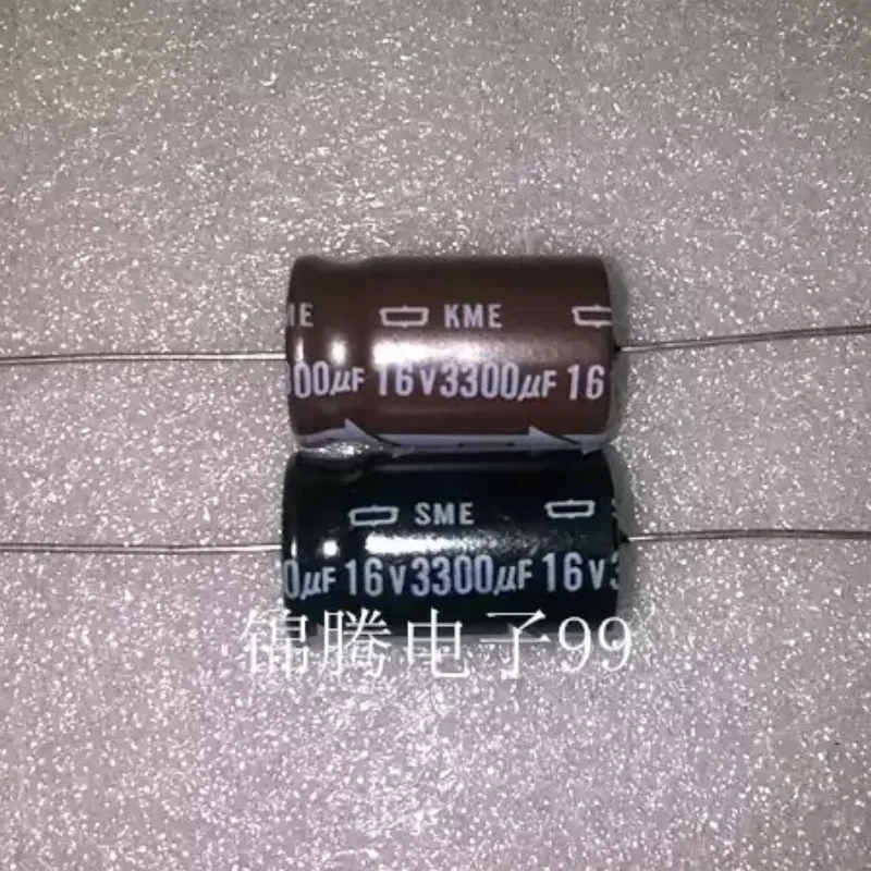 10-100pcs brand new original Japanese Black Diamond 16V 3300UF axial capacitor through-hole capacitor
