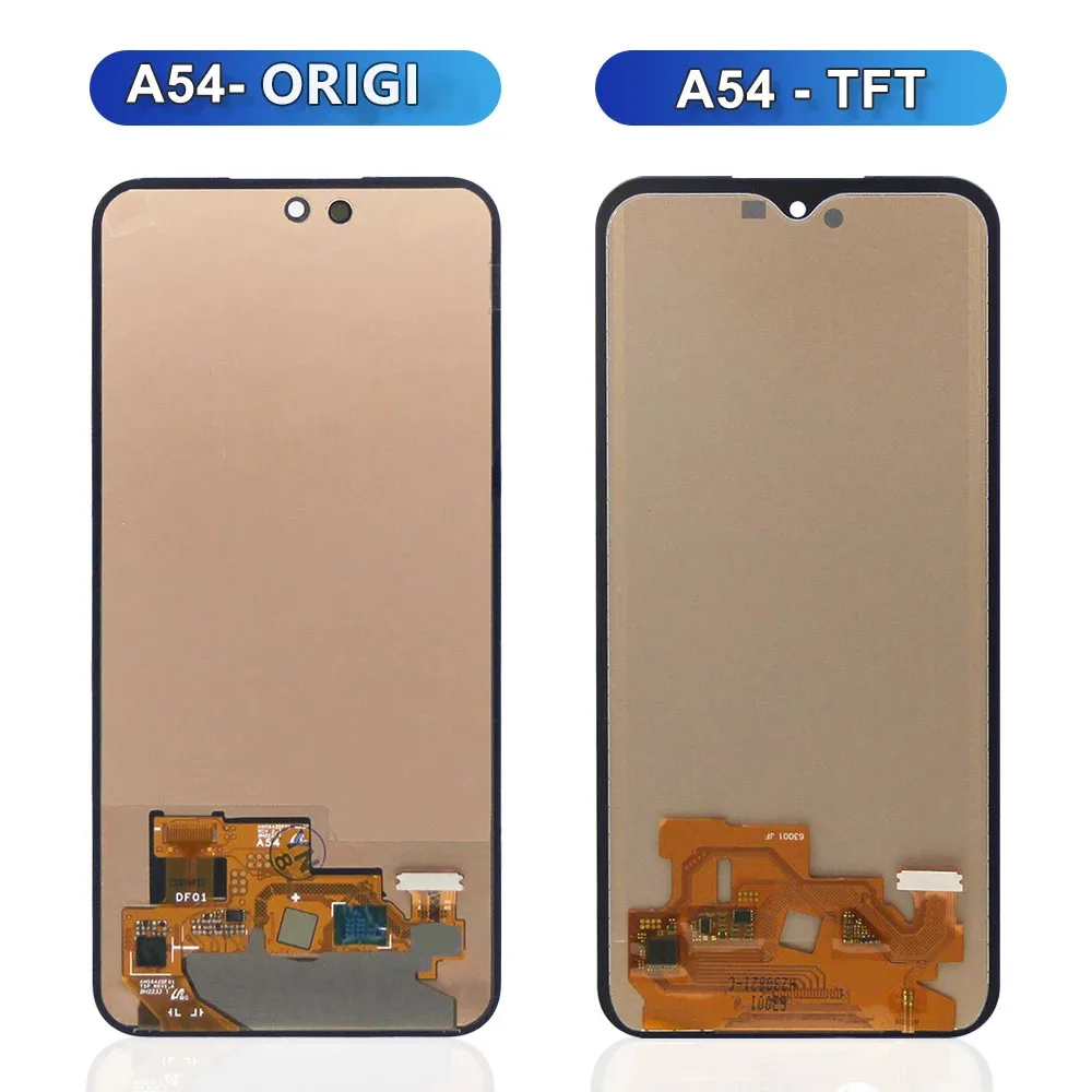 6.4\'\' Super AMOLED For Samsung A54 5G LCD A546U A546B A5460 Display Touch Screen Digitizer For Samsung A546 LCD with frame