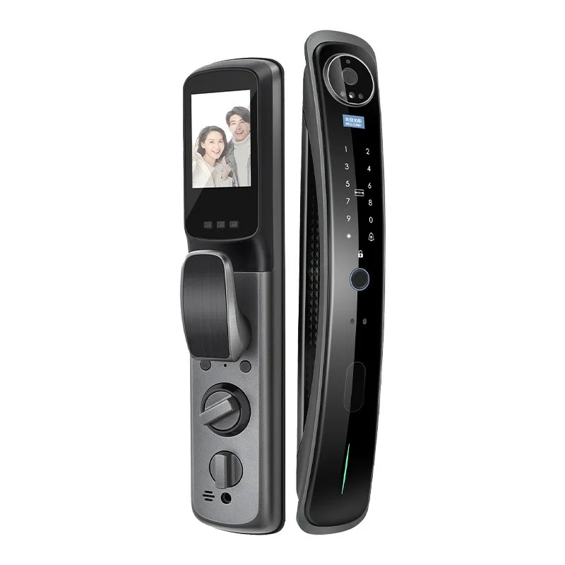 Smart lock Automatic 3D facial recognition fingerprint lock Remote unlock electronic lock