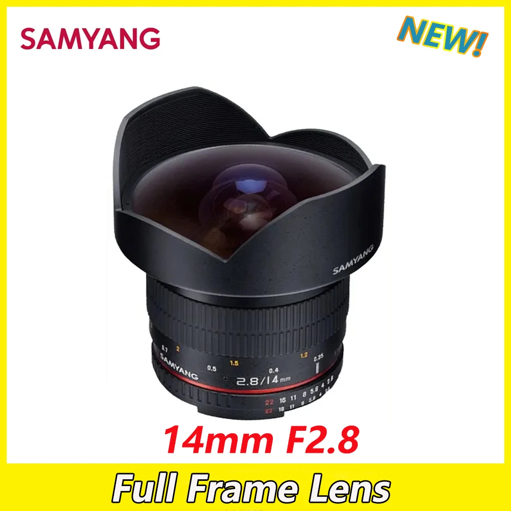 Samyang 14mm F2.8 Wide Angle Full Frame Lens For Sony Canon Nikon MTF PENTAX M4/3 Camera Lens