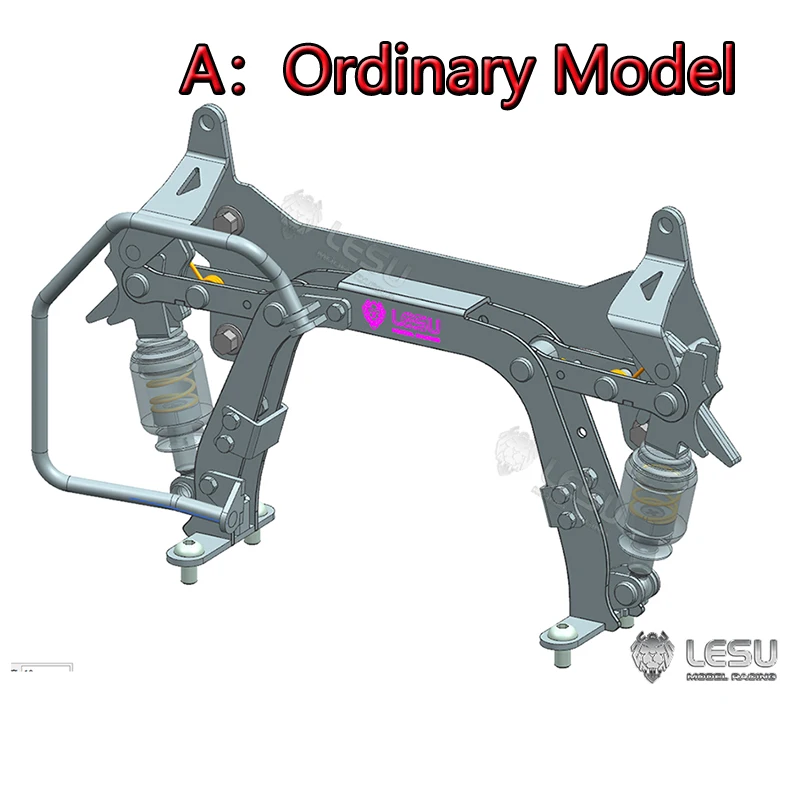 

770S RC Truck 1/14 Cab Front Buckle For Fixing And Flipping Suitable For Tamiya 1/14 Rc 770S Tractor Truck Parts Accessories
