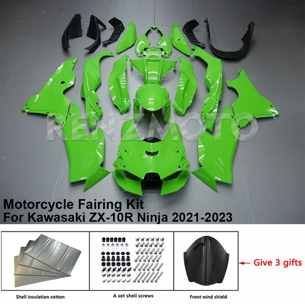 

For KAWASAKI ZX10R 2021-2023 Ninja Fairing R/Z KZ3X04 Motorcycle Set Body Kit Decoration Plastic Guard Plate Accessories Shell