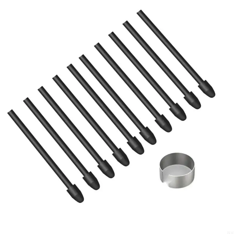 

10 Pack Textured Pen Nibs PW517 PW110 For KD200 Digital Art Tools Anti Fatigue Handle Accessories 77JC