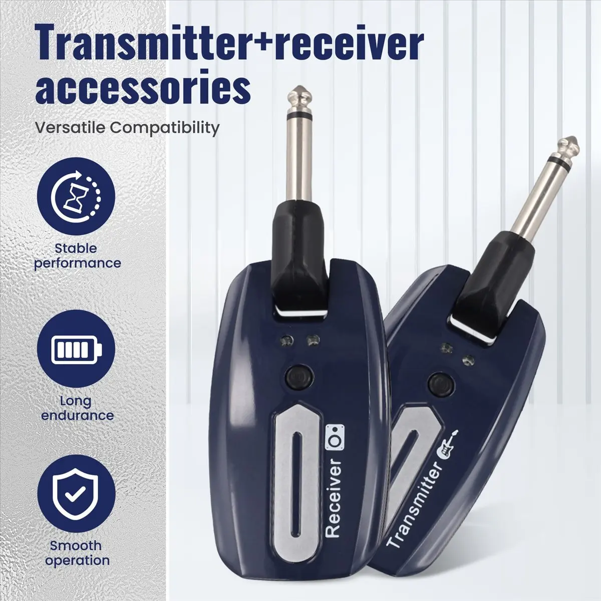 

A23G Guitar Wireless System USB Rechargeable Wireless Guitar Transmitter Receiver Electric Guitar Bass Wireless System,A