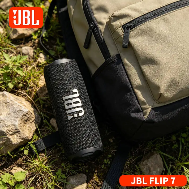 Altavoz Bluetooth JBL Flip 7 Kaleidoscope con Restauración de Sonido de Alta Definición, Estilo Musical Original, Altavoz con Restauración de Audio