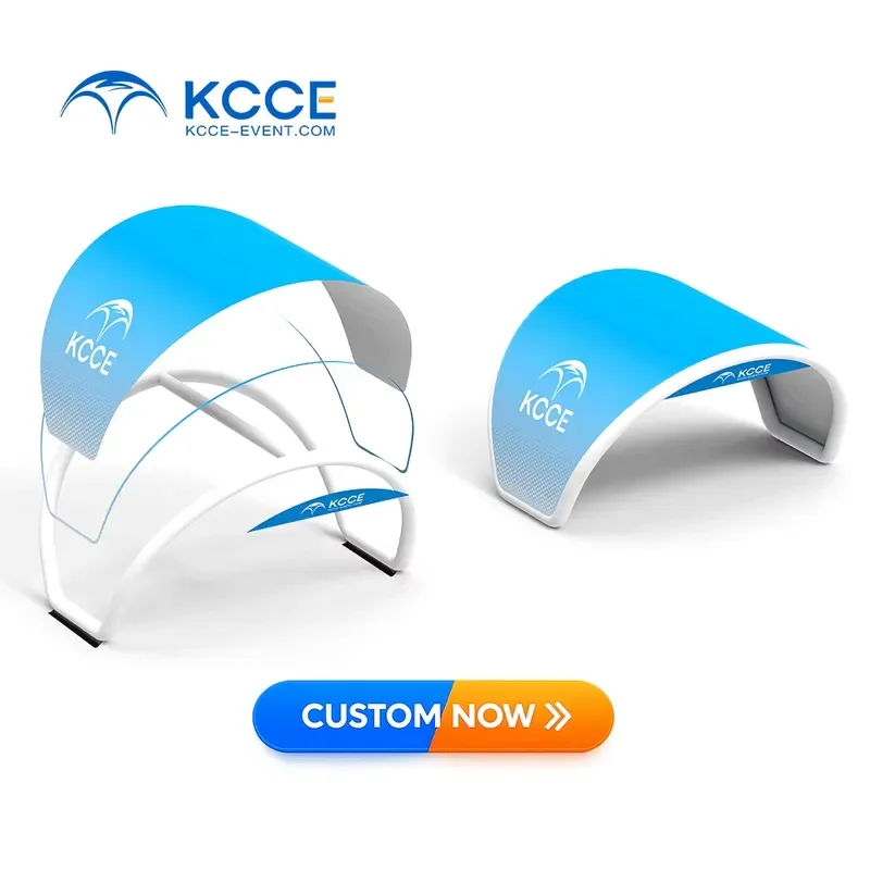 Custom Design Advertising Display Equipment Innovative Shape Water Resistant sealed Structure Event Marquee Inflatable U Tent