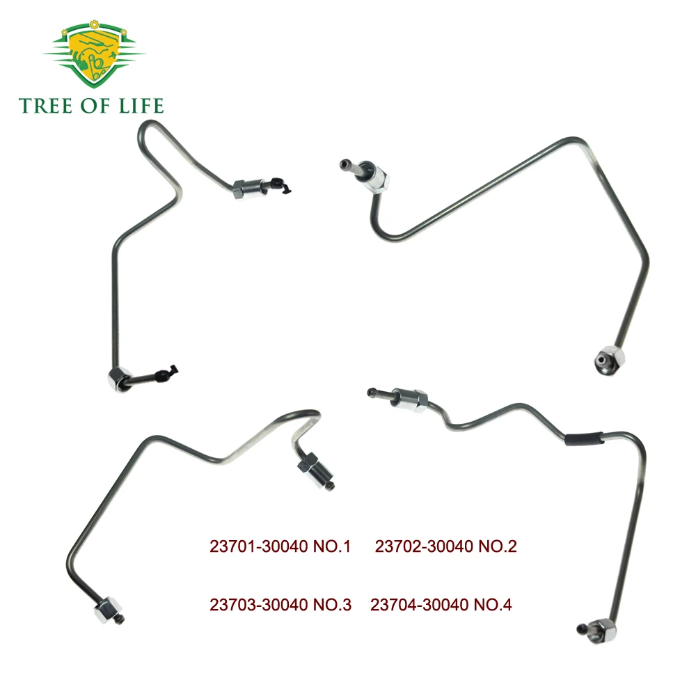 

Комплекты топливных трубок для форсунок 2KDFTV для Toyota Hiace Dyna Regiusace 2KD-FTV 23701-30040 23702-30040 23703-30040 23704-30040