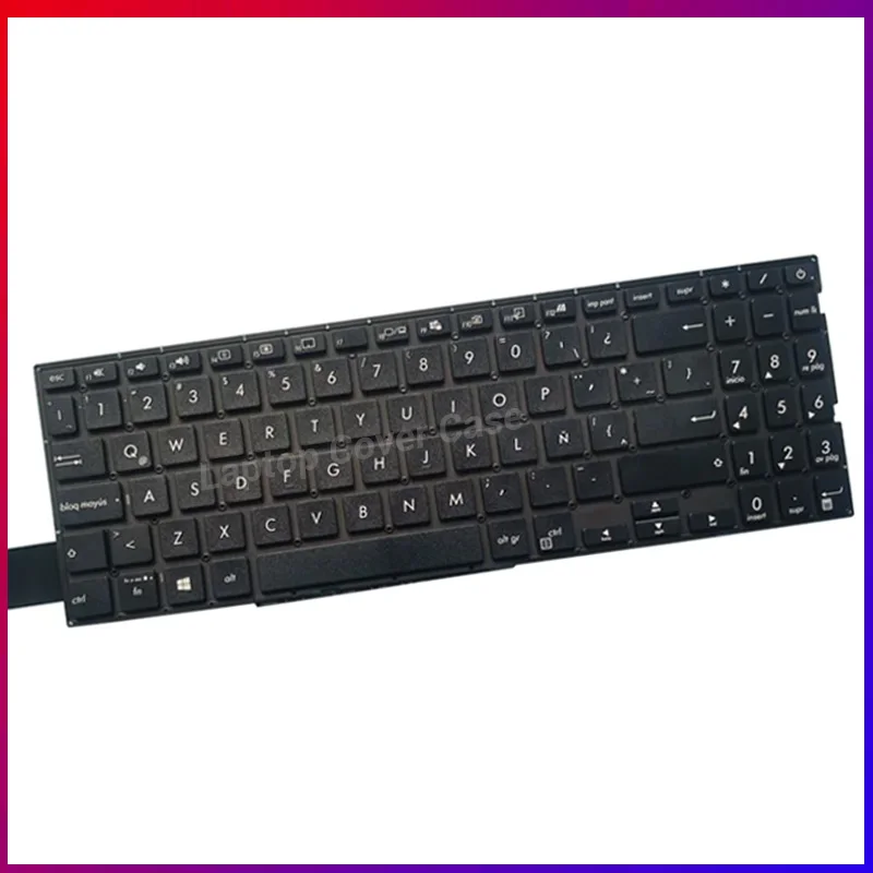Latin Laptop Keyboard  for Mars15 X571 X571G X571GT X571GD X571U X571F K571 K571GT F571 F571G F571GT VX60GT VX60G