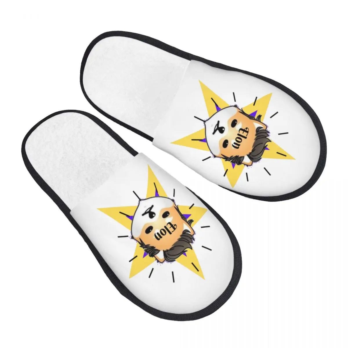 Custom Dogelon Mars Coin Fan Crypto Soft Scuff With Memory Foam Slippers Women Elon Doge Accessories Hotel House Shoes