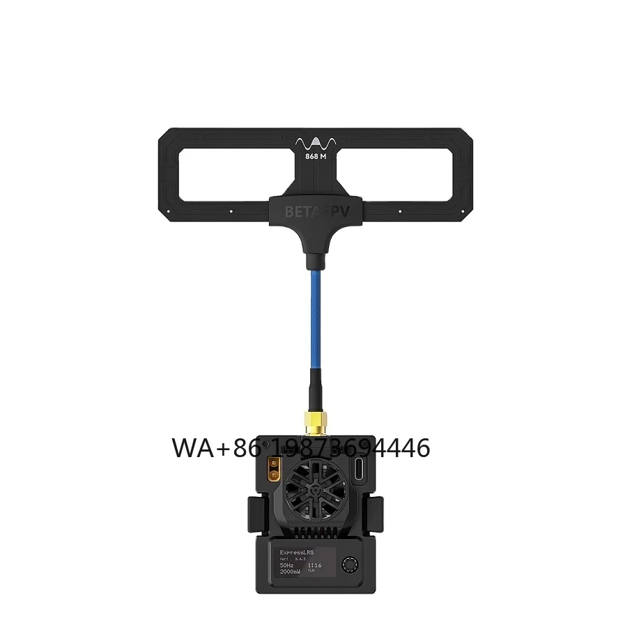

TX 2.4G 1W Black Version Backpack s Accessories Built-in Cooling Fan Heat Sink OpenTX Transmitter RX