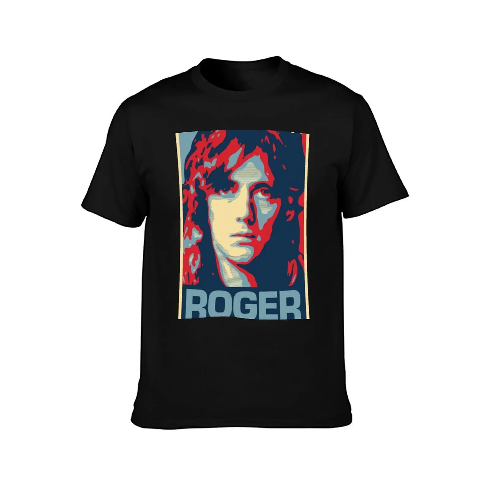 Roger T-Shirt Summer Print Short Sleeve Tee T-Shirt