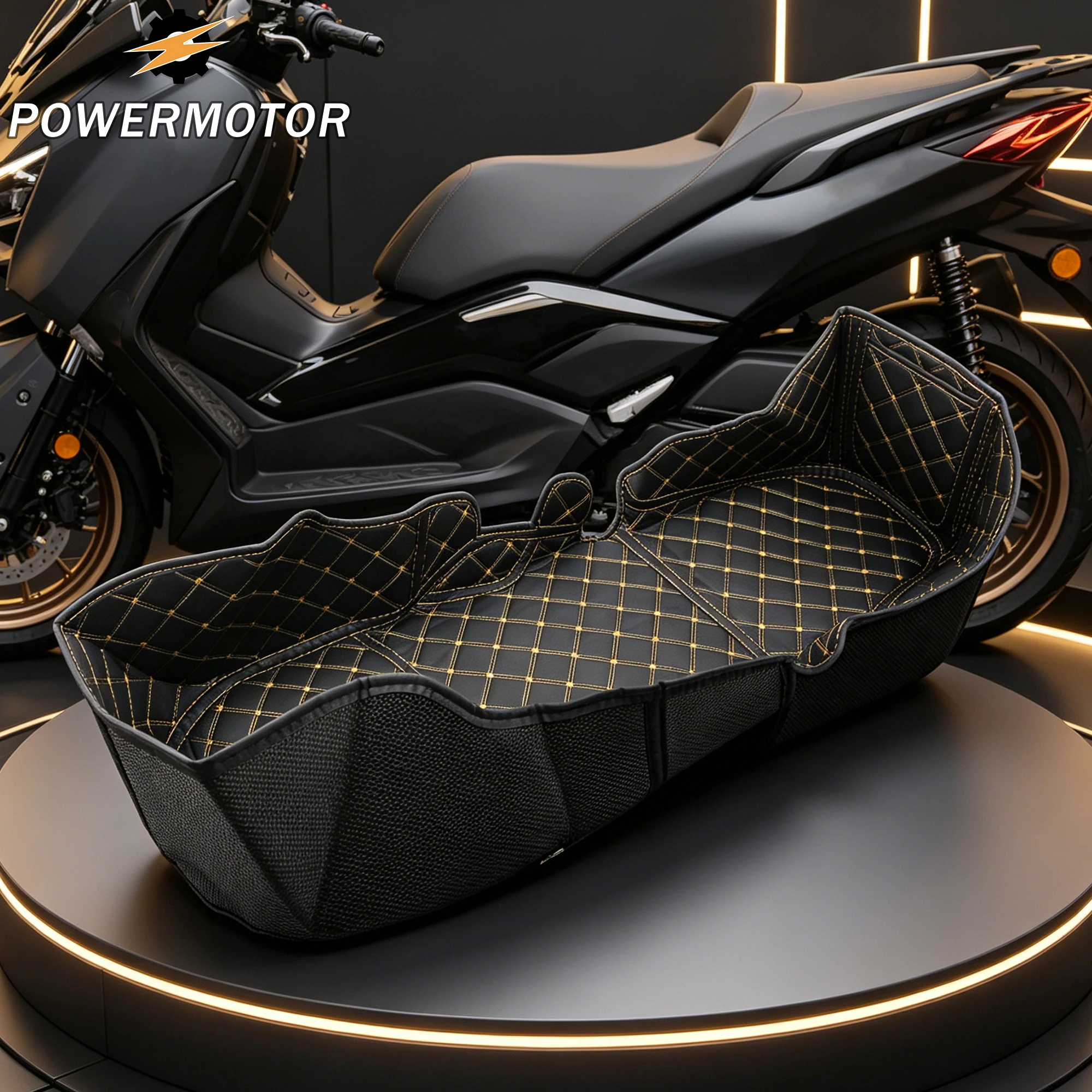 Motorcycle Rear Trunk Inner Cushion Seat Bucket Storage Luggage Box Liner Pad For Yamaha XMAX300 XMAX 125 300 400 250 2013-2025