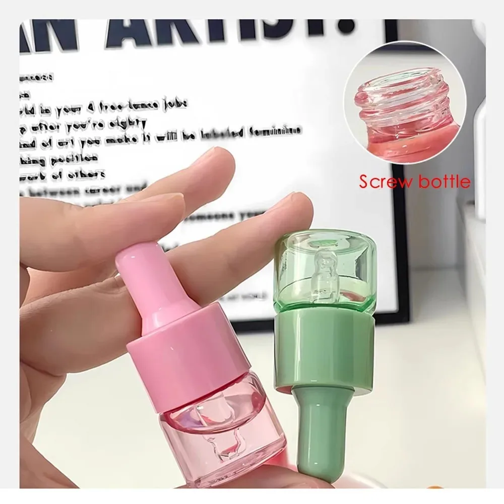 7pcs/set New 5/10ml Mini Dropper Bottle Glass Empty Essential Oil Bottle Refill Macaroon Perfume Container Vials For Cosmetic