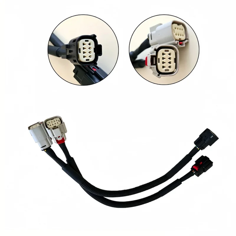 Brand New For Ford Transit Mk8 Tipper Pair Tail Light Lamp Wiring Looms Uk Cables Car Lights Wire Accessories