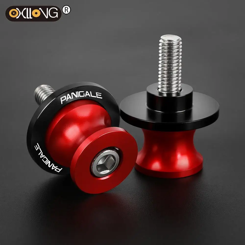 For DUCATI 899 959 1199 1199S 1299 Panigale SR PANIGALE V4 M6 Motorcycle Accessories Swingarm Spools Slider Rear Stand Screws