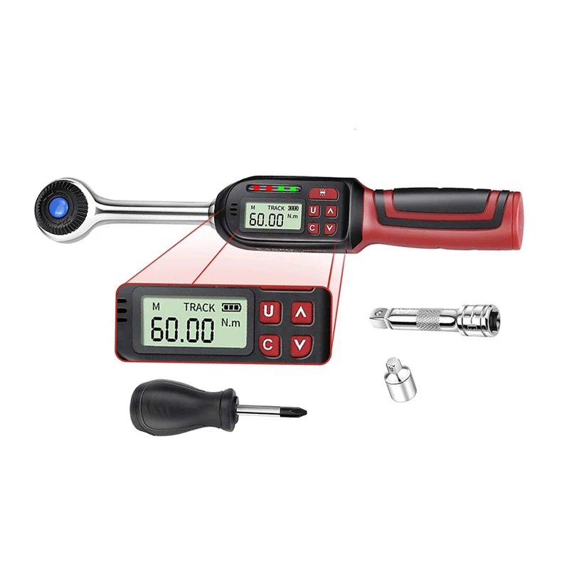 

High Exactness Digital Torque Adapter Specification Adjustable Torque Wrench digital