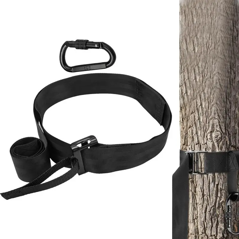 Climbing Stands Strap Outdoors Safety Harness Stitched Nylon Tree Strap Fall Protection Tree Strap Tree Stand Accessories For