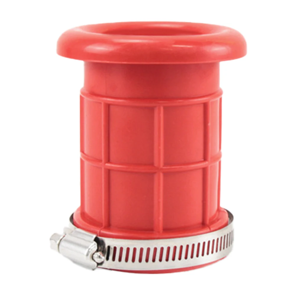 PVC Material Bell Mouth Anti-Collision Design Fashionable Appearance Air Filter Cleaner Accessory Motorcycle Blue