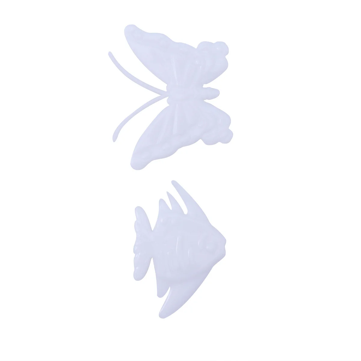 50pcs Beads Colorful Fish Shaped Bike Clips For Kids Bicycle Decoration Mixed Colors Scroll With Wheels Front Rear Installation