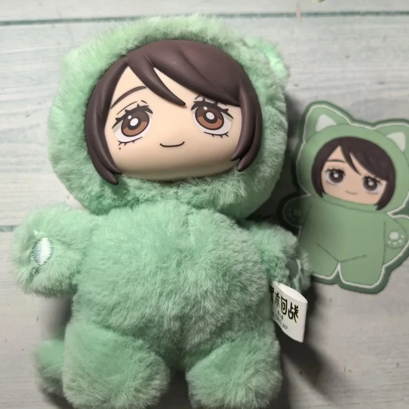 2025 جديد في المخزون Jujutsu Kaisen الموسم 2 القط بارك حفلة جوجو ساتورو صندوق أعمى أفخم دمية حقيبة قلادة نموذج جمع صندوق أعمى