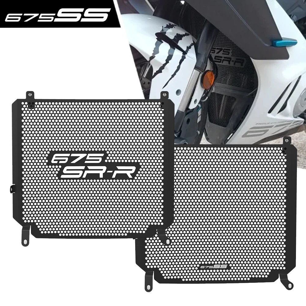 

Motorcycle Parts FOR CFMOTO CF MOTO 675 SS SR SRR 675SR 675SS 675SR-R SR675 2024 2025 2026 Radiator Guard Grille Cover Protector