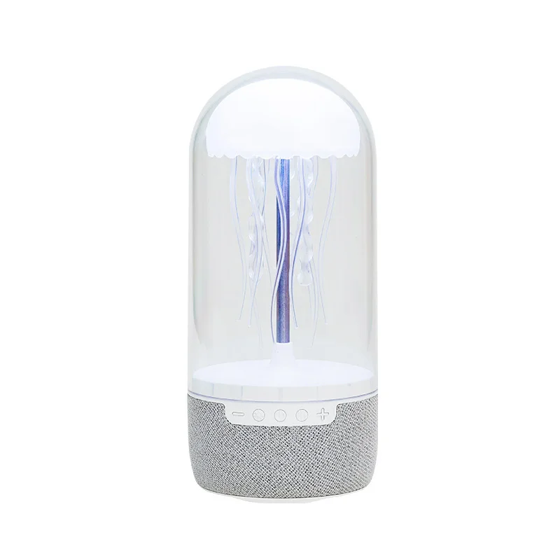 K19 Creative Portable Colorful Jellyfish Lamp Bluetooth Speaker HiFi Stereo 3D Surround Subwoofer Home Theater Sound System