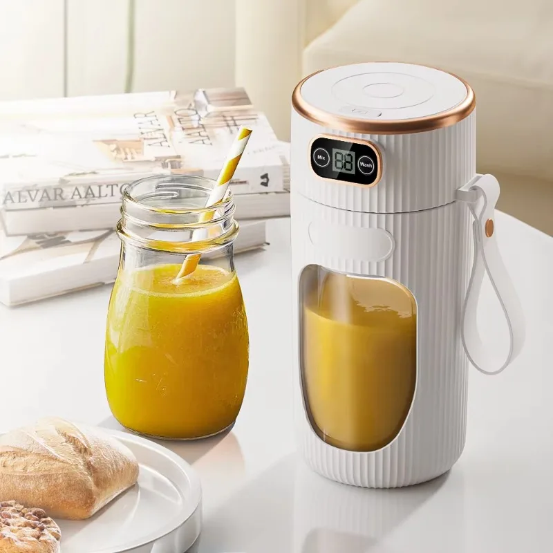 

Portable Electric Citrus Juicer Wireless Usb Charging Fruit Orange Smoothie Juicer Mini Handheld Food Blender
