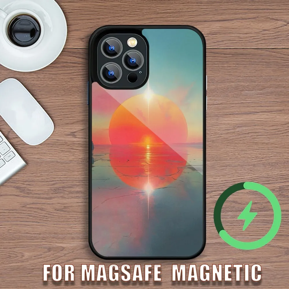 Band I-Imagine Dragons Loom Phone Case For iPhone 16 11 12 13 14 15 Plus Pro Max Charging Magsafe Magnetic Wireless Cover