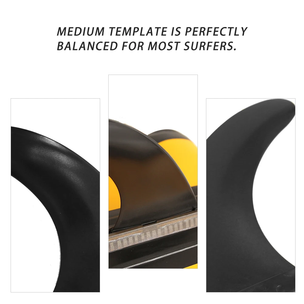 

1pc Inflatable Surfboard Tail Fin Detachable Medium Template Durable Safe Lightweight Water Sports Accessories