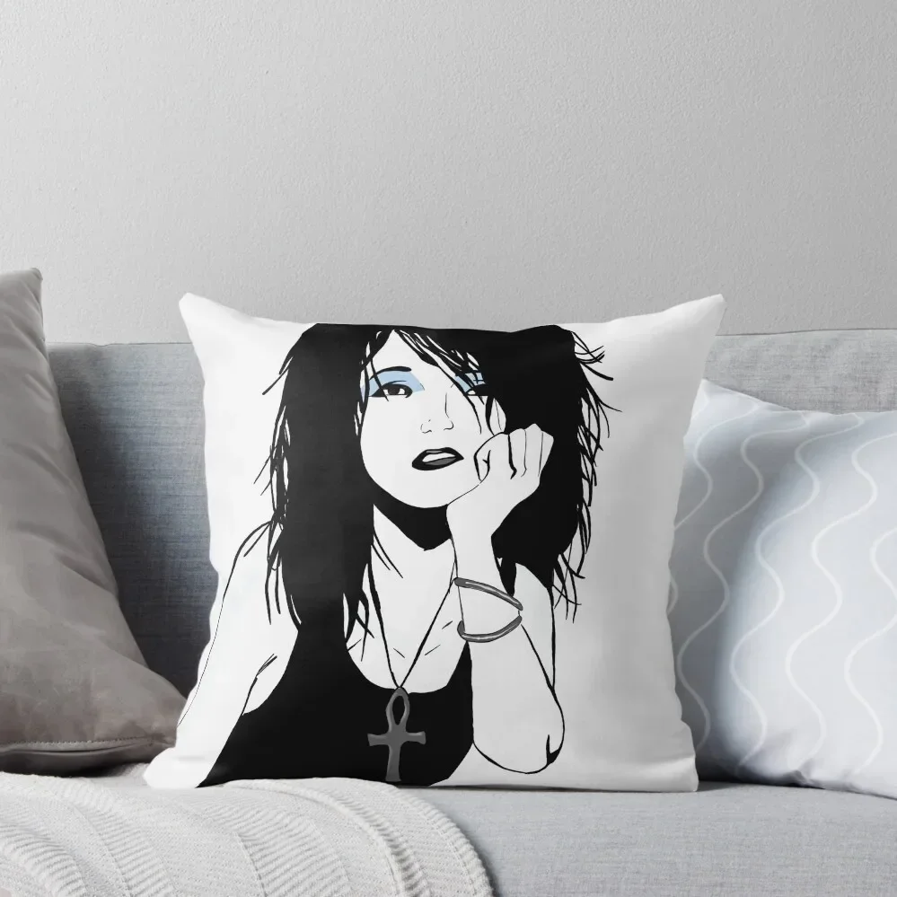 

Death The Sandman Vertigo comics Throw Pillow Christmas Pillows Sofa Cushions Throw Pillow Covers Pillow