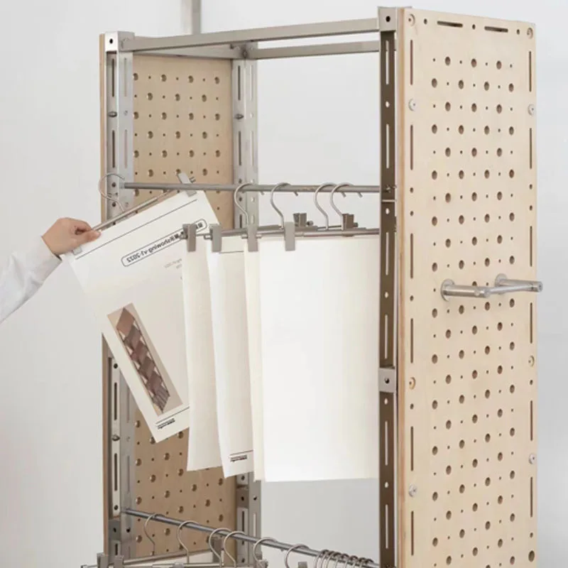 Commercial hanger floor to ceiling overnight clothes rack display rack storage rack