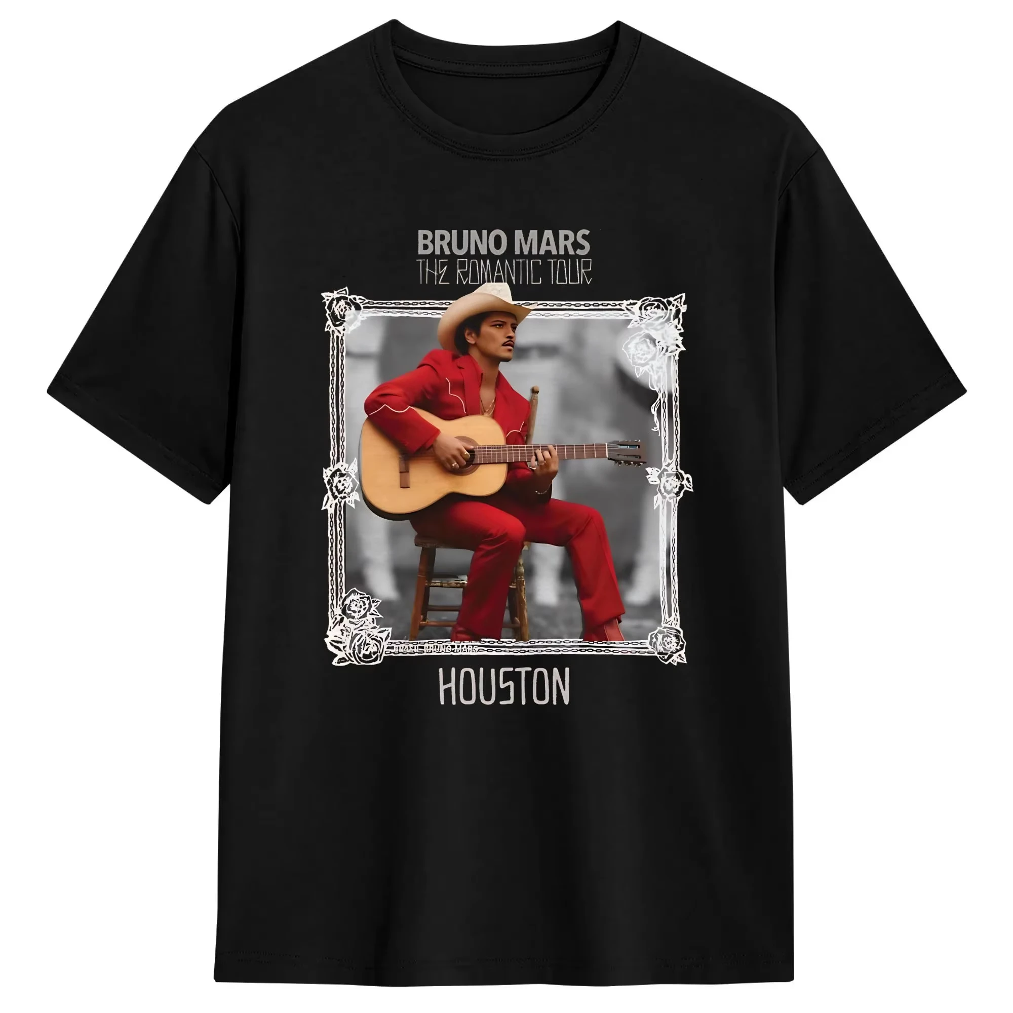Men's The Romantic Tour 2026 T Shirts Pure Cotton Tops Casual Short Sleeve Crew Neck Tee Shirt Graphic Printed T-Shirts