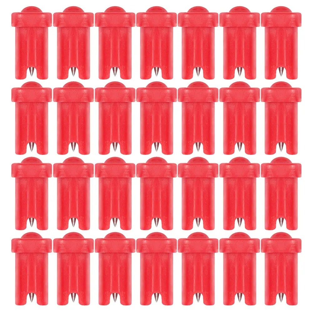 100Pcs Eyelash Pin Premium Plastic Bottle Needles Reusable Replacement Heads for Glue Bottles Lash Extension Tools Accessories