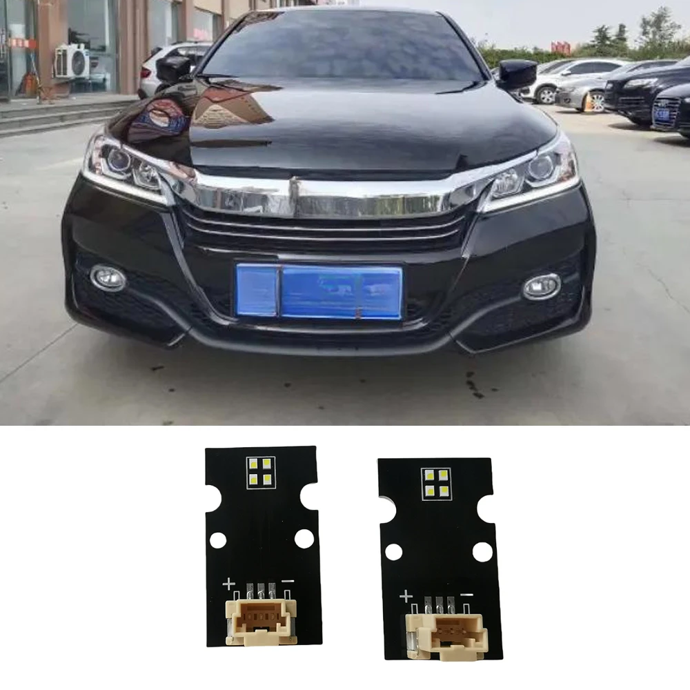 

Suit For Accord 9th Generation Half Day Running Lightsource Drive Module Computer Ballast Bulb White Angel Eyes Drl Led Chips