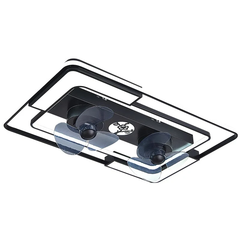 Modern ceiling lamps bedroom folding Ceiling fan ceiling fan with led light and control ceiling lamp for living room lighting
