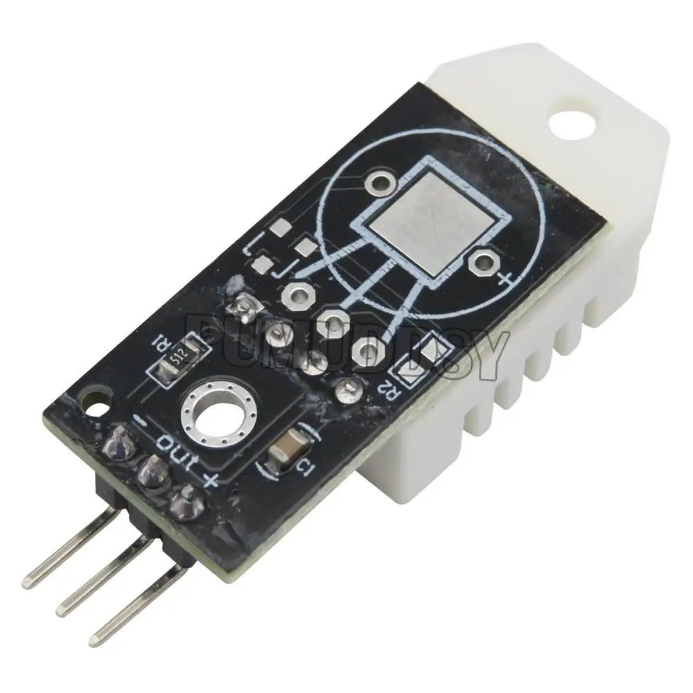 1PCS DHT22 AM2302 Digital Temperature And Humidity Sensor Module+PCB, With Cable Hauling