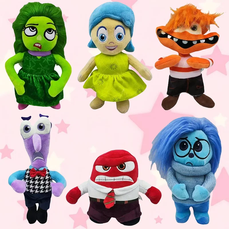 

Inside Out Cartoon characters Bing Bong Joy Sadness Anger Disgust Fear Plush toys doll Gifts for children