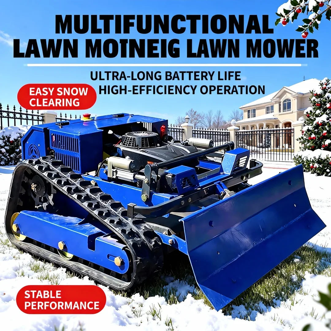 

Customized Petrol Crawler Type Lawn Mower - China Popular Remote Control Self-Propelled Hillside Grass Weeding Device