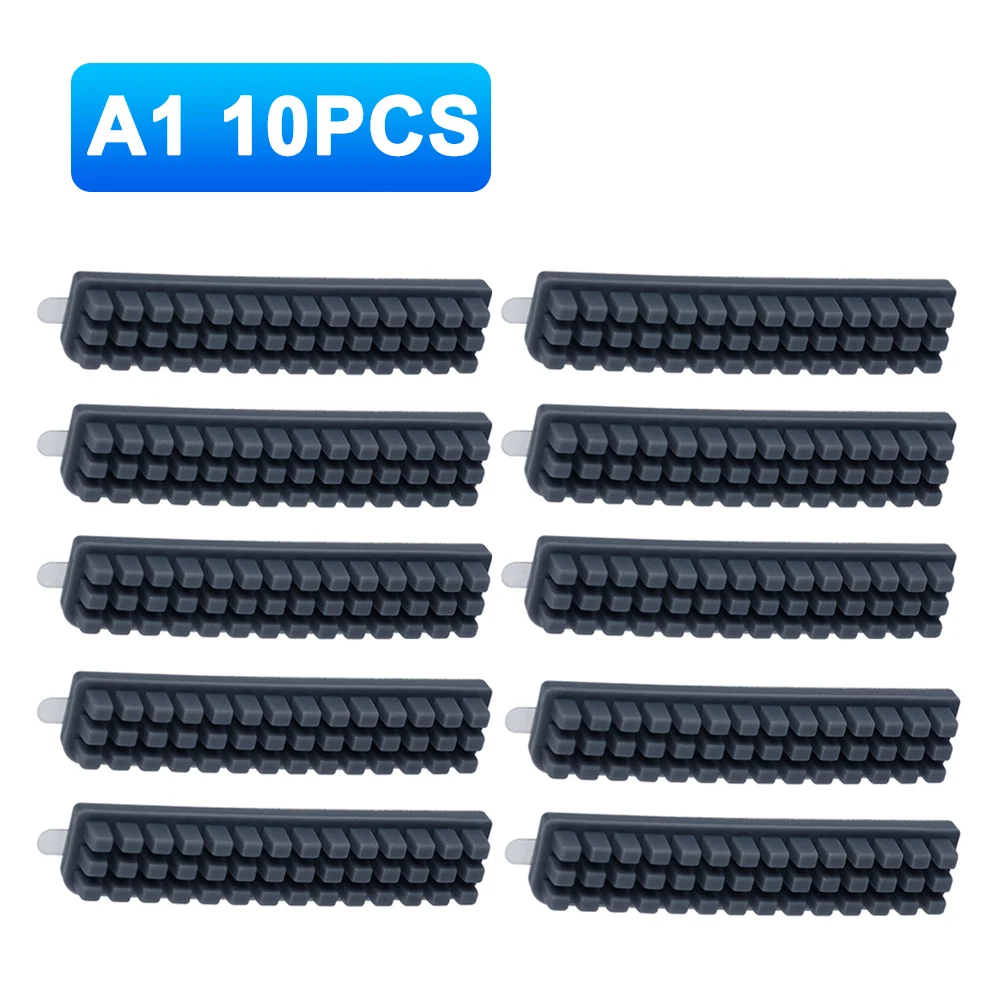 A1 Nozzle wiper for Bambu Lab A1 Nozzle Silicone Brush Wiper Hotbed Mounted Scrubbers for Bambulab A1 Cleaning 3D Printer Parts