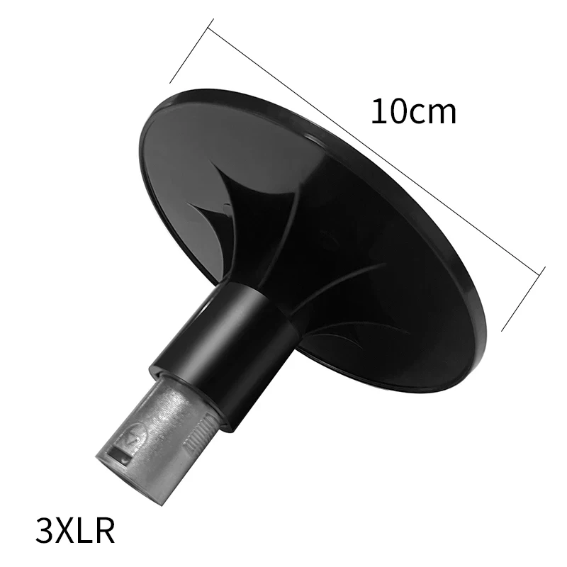 3XLR Zwart Zilver Zuignap Zwart Zuignap Adapter voor Telescopische Lineaire Actuator Vergeldende Lineaire Actuator Onderdelen