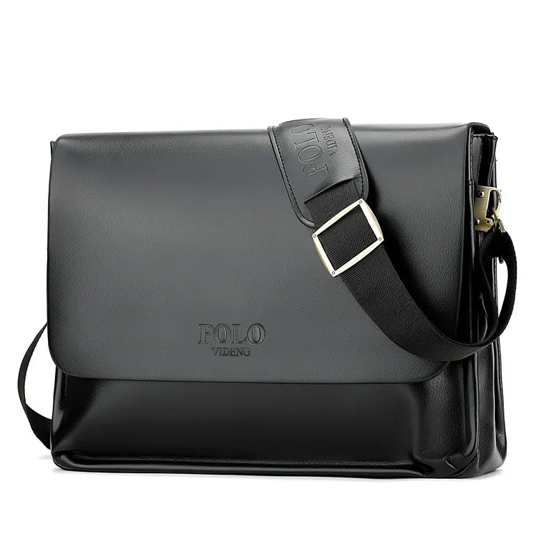 

Новая мужская сумка Деловая сумка через плечо Мужской портфель Водонепроницаемая, противоугонная, повседневная сумка Мужская сумка POLO