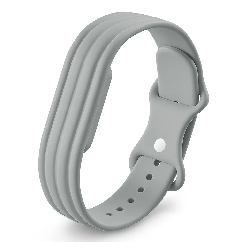 für Google Fitbit Air Silikon+Nylon-Schlaufenarmband für Fitbit Air Fitness Tracker 1:1 Original Sport-Uhrenarmband Armband-Zubehör – Detail 32