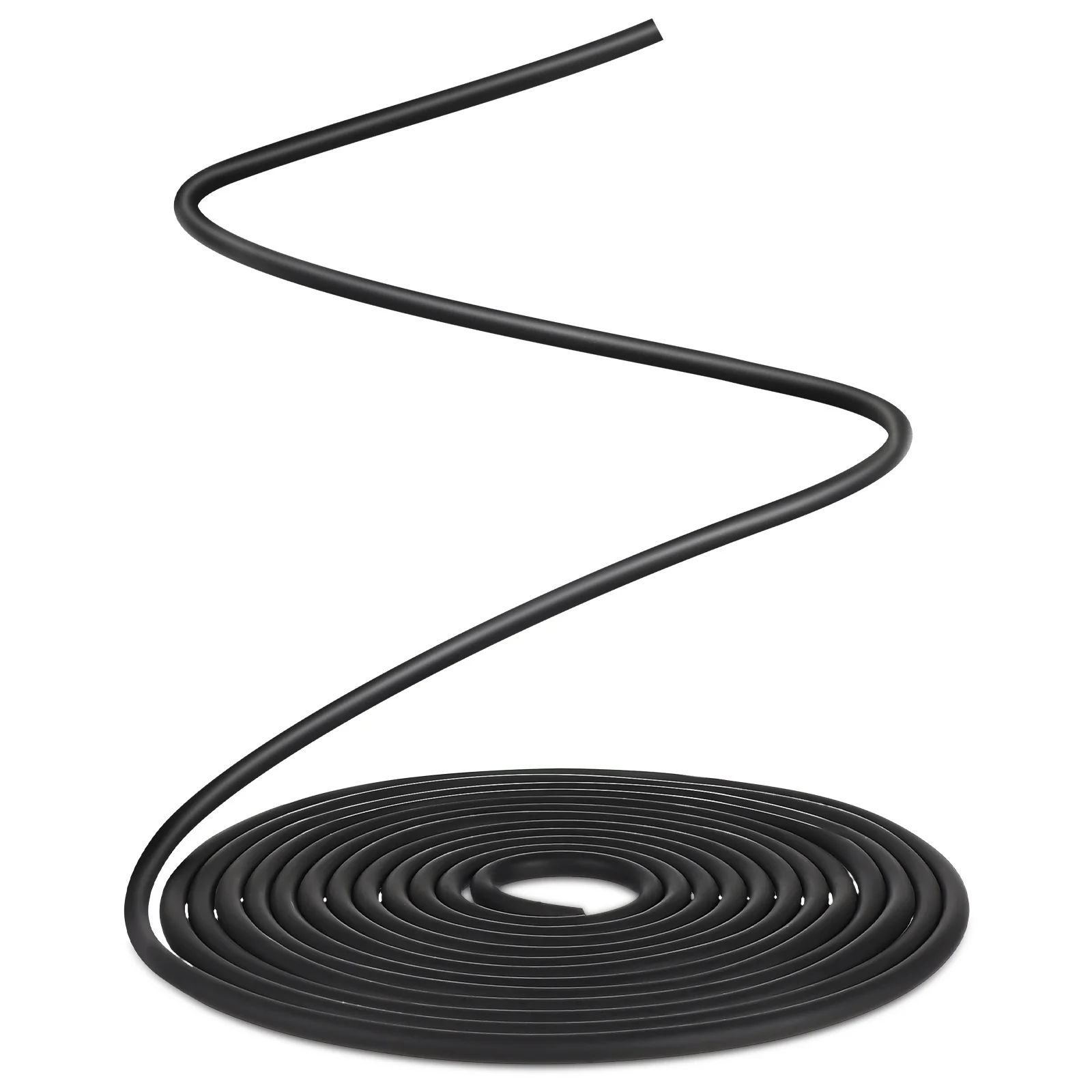 

Black Rubber Sealing Strip 6MM x 5M Flexible Material Effective Seal Easy Install Weather Stripping Caulk Saver Gaps Filler